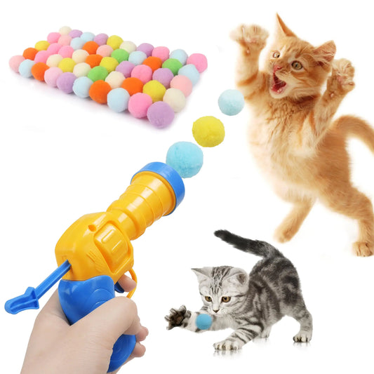 Mewlmart 50-Piece Interactive Cat Ball Set