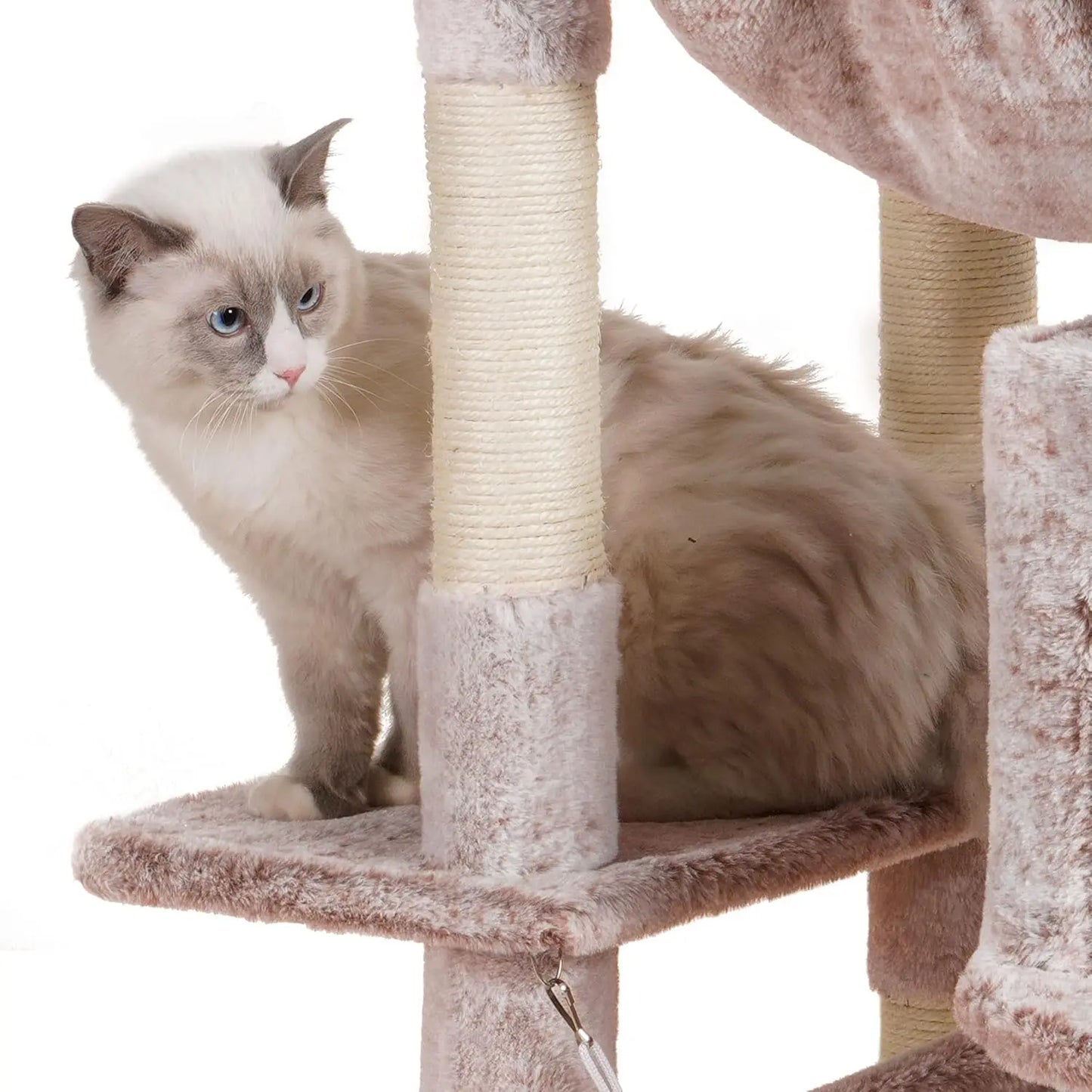 73" Tall Cat Tree - Heavy-Duty Tower for Large Indoor Cats