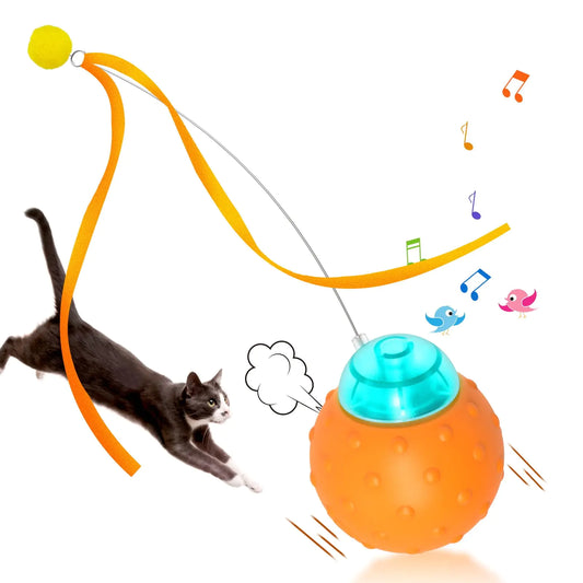 Muhhiba Auto-Move Cat Play Balls