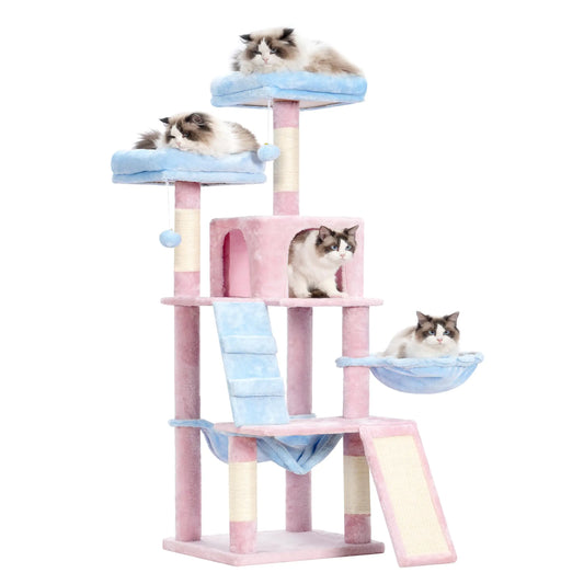 Kitty Haven Multi-Level Cat Tower