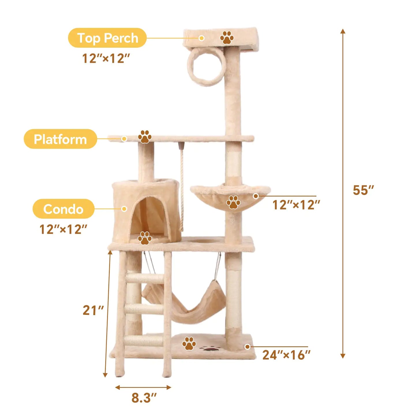 Feline Fun Tower