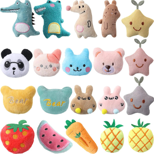 Joyful Jingles 20-Pack Catnip Plushies